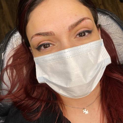 Eyebrow microblading and shading results Eyebrow microblading and shading results