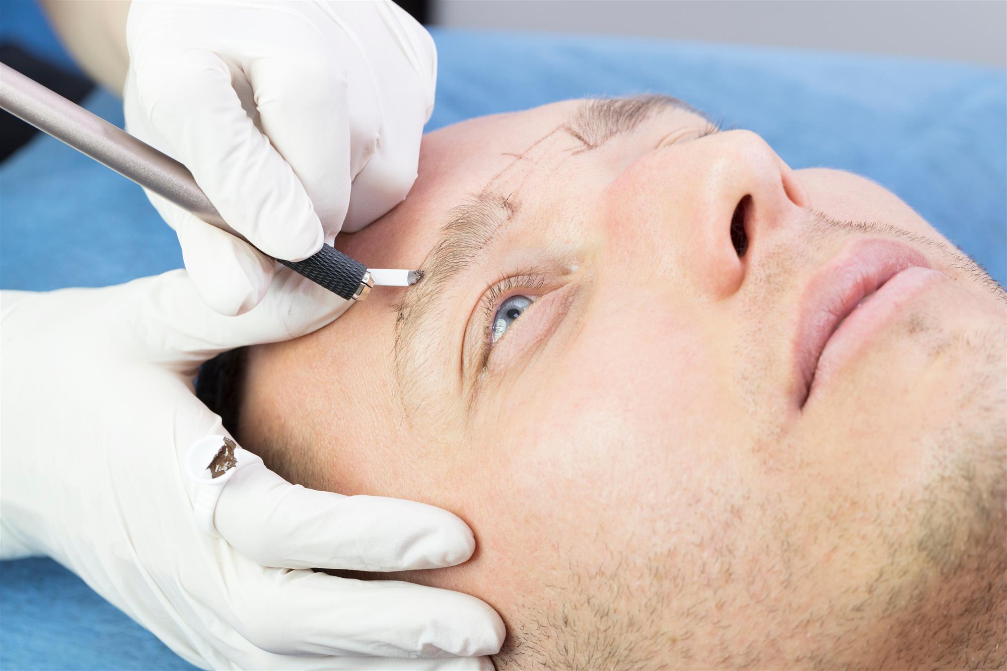 Men's microblading in Wisconsin 